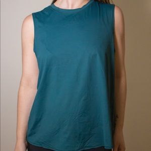 Athleta Athletic Tank Teal Green